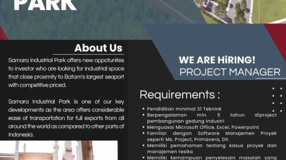 Lowongan Project Manager